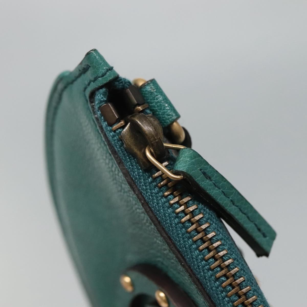 Gucci Green Leather Wallet (Pre-Owned)