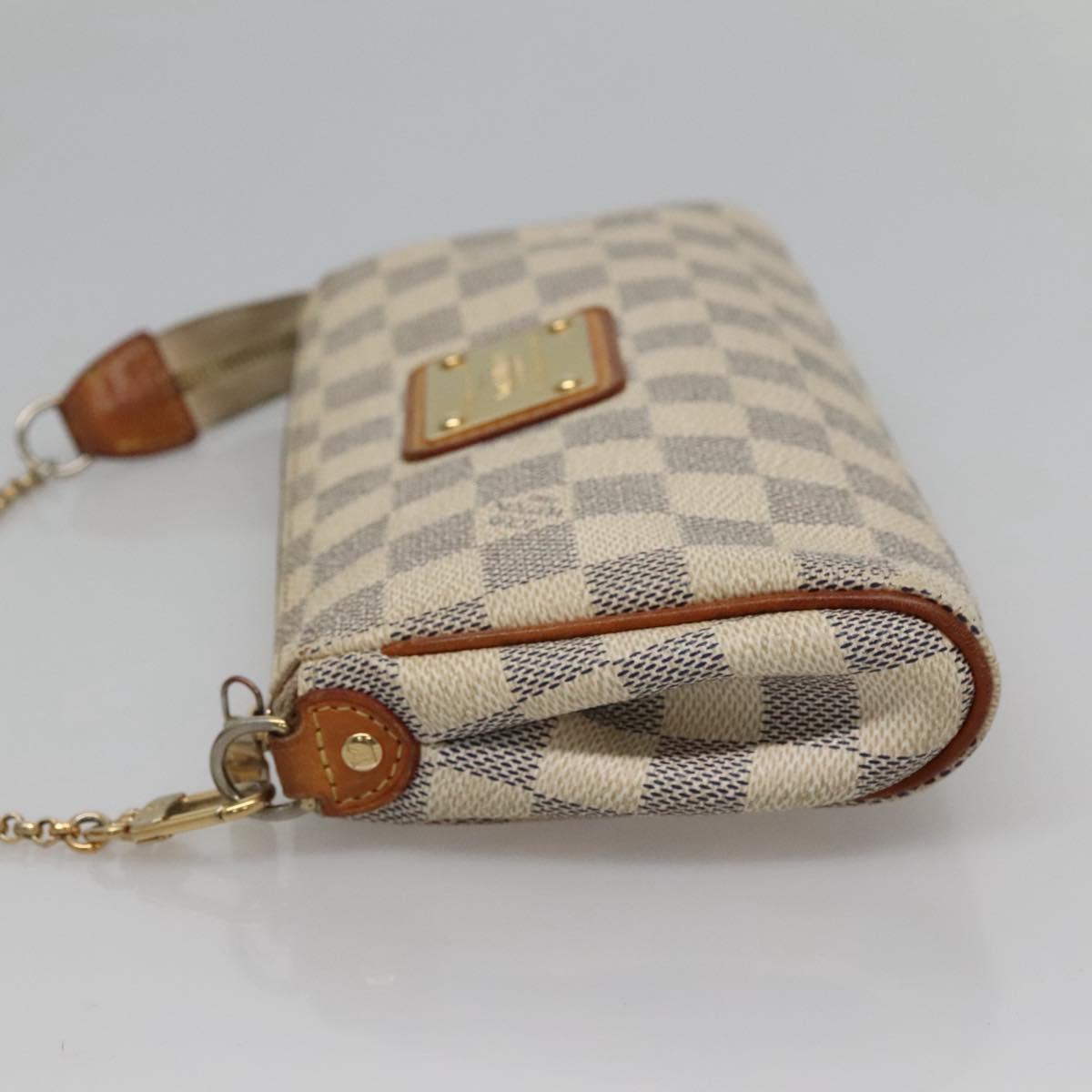 Louis Vuitton Eva White Canvas Shoulder Bag (Pre-Owned)