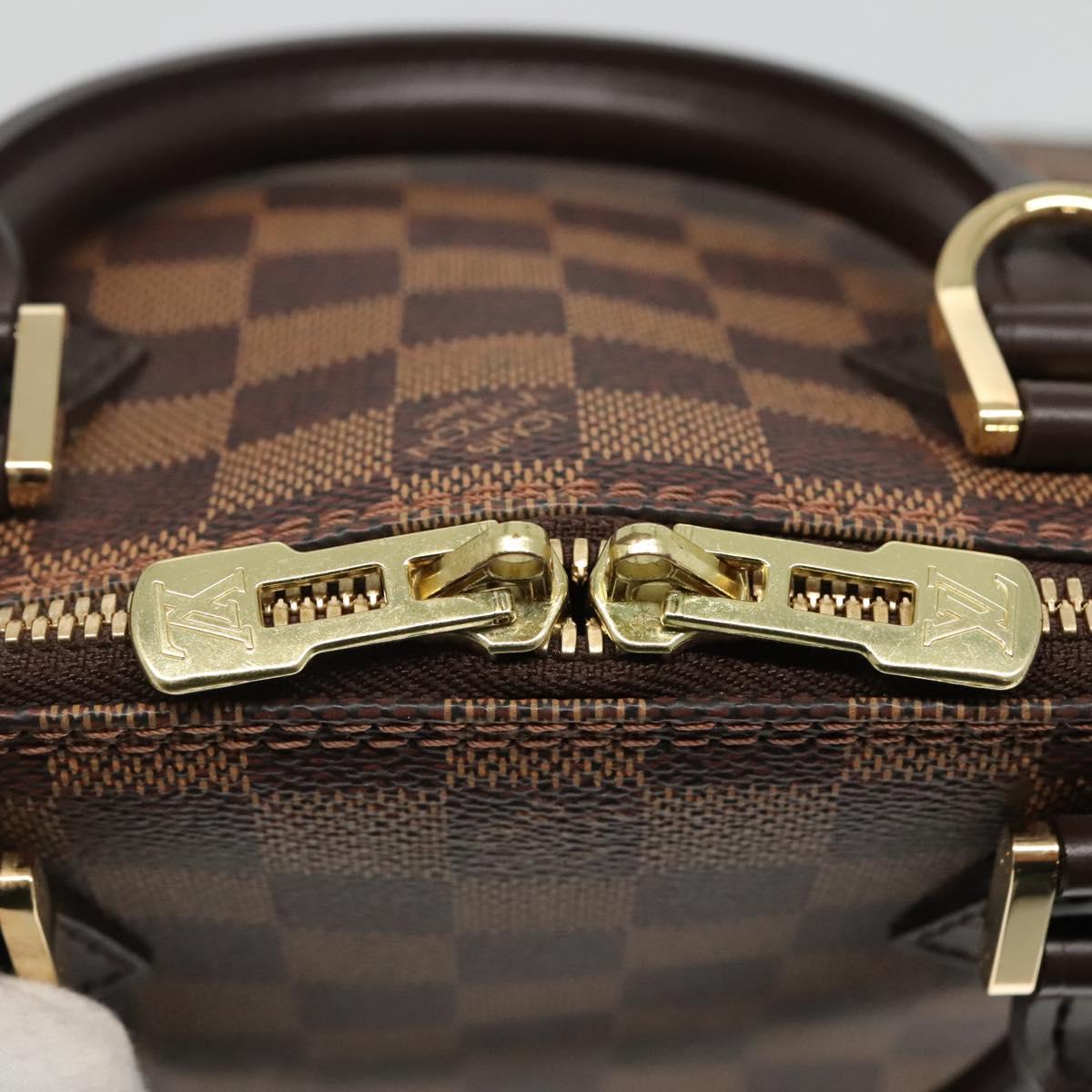 Louis Vuitton Alma Brown Canvas Handbag (Pre-Owned)