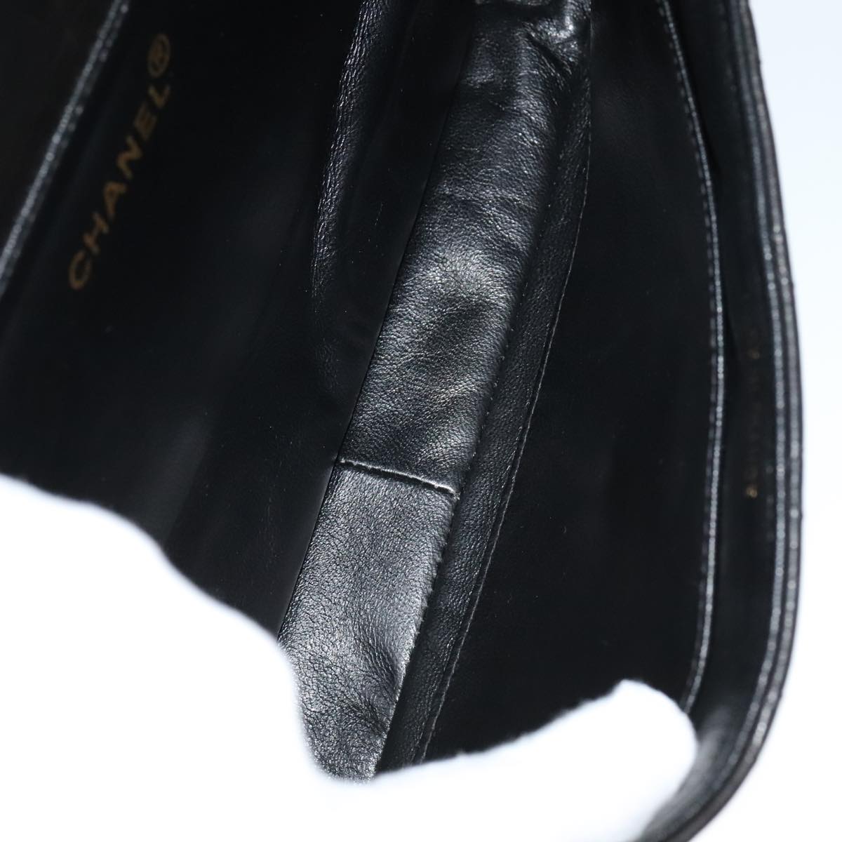 Chanel Timeless/Classique Black Leather Handbag (Pre-Owned)