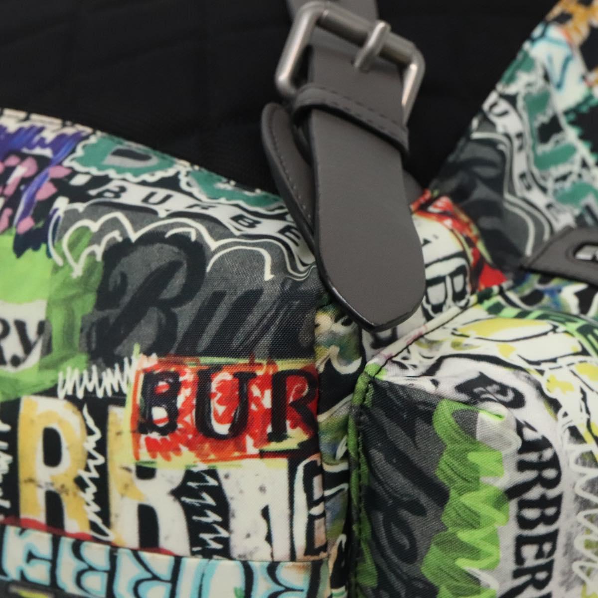 Burberry Multicolour Synthetic Backpack Bag (Pre-Owned)