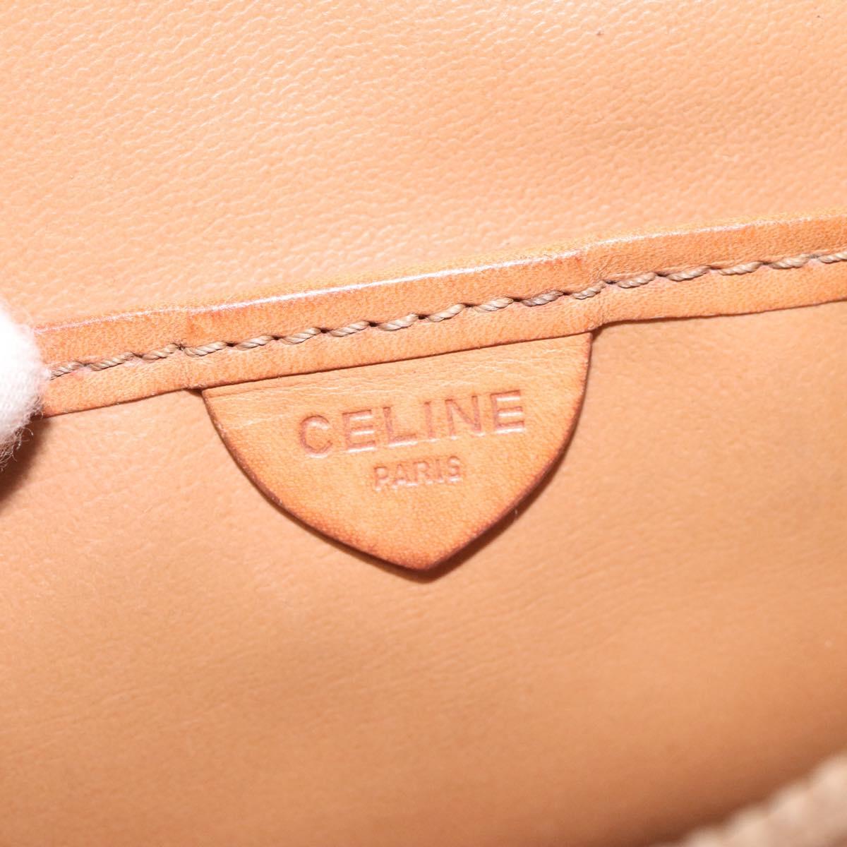 Céline Macadam Brown Canvas Handbag (Pre-Owned)