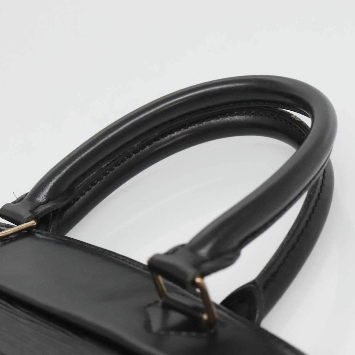 Louis Vuitton Riviera Black Leather Handbag (Pre-Owned)