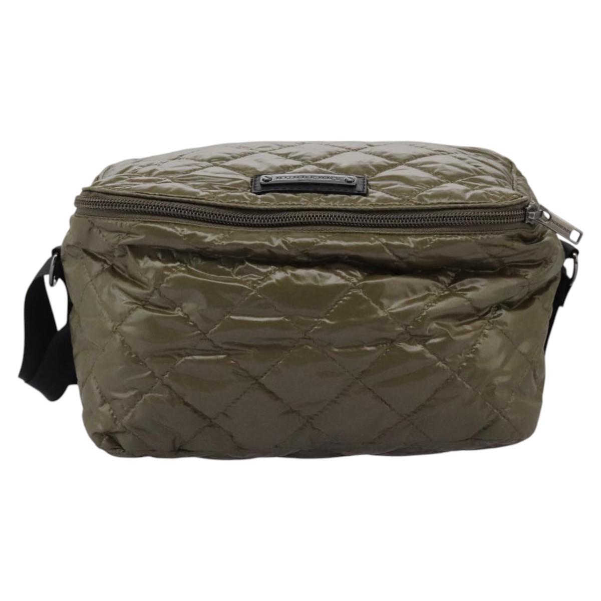 Burberry Khaki Synthetic Shoulder Bag (Pre-Owned)