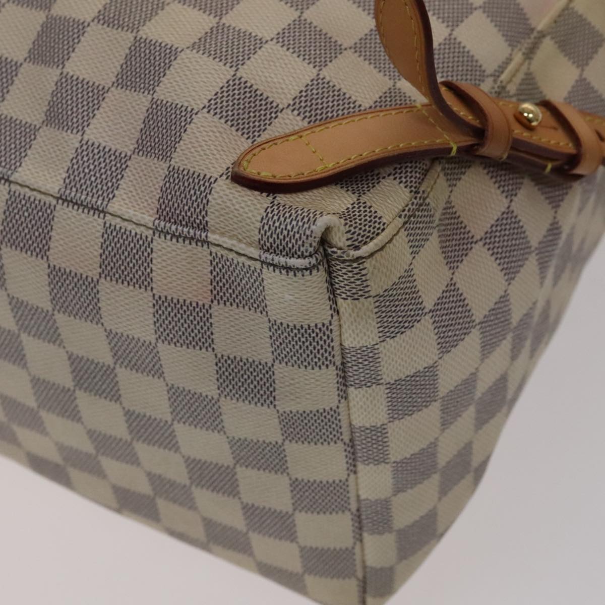Louis Vuitton Sperone Backpack Beige Canvas Backpack Bag (Pre-Owned)