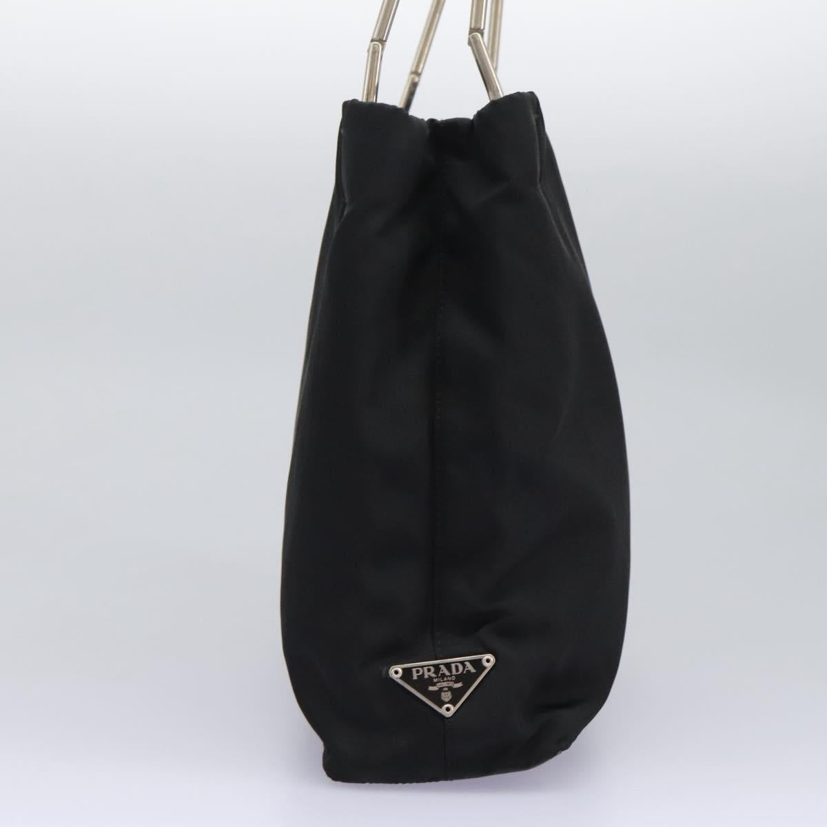 Prada Re-Nylon Black Synthetic Tote Bag (Pre-Owned)