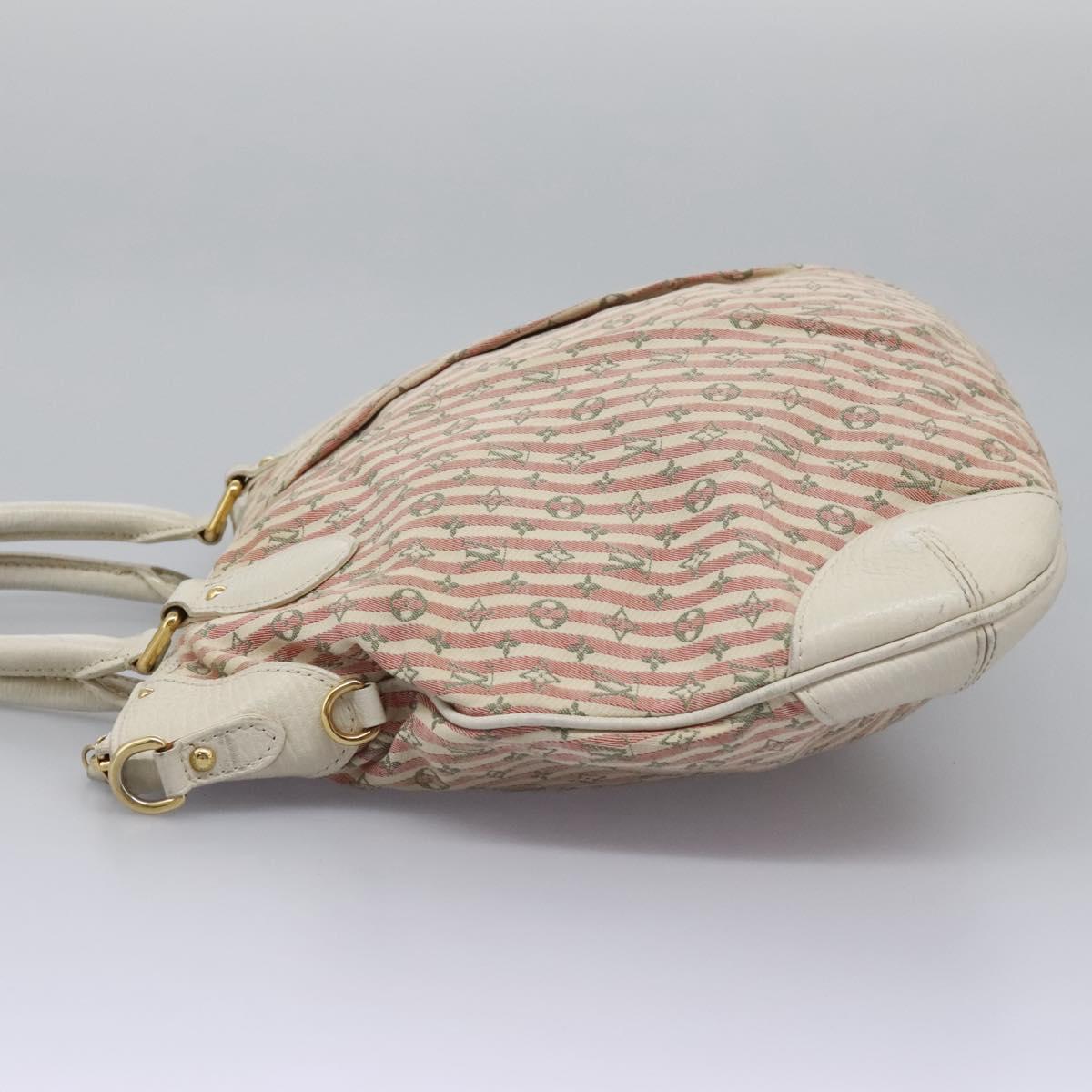 Louis Vuitton Marina Pink Canvas Shoulder Bag (Pre-Owned)