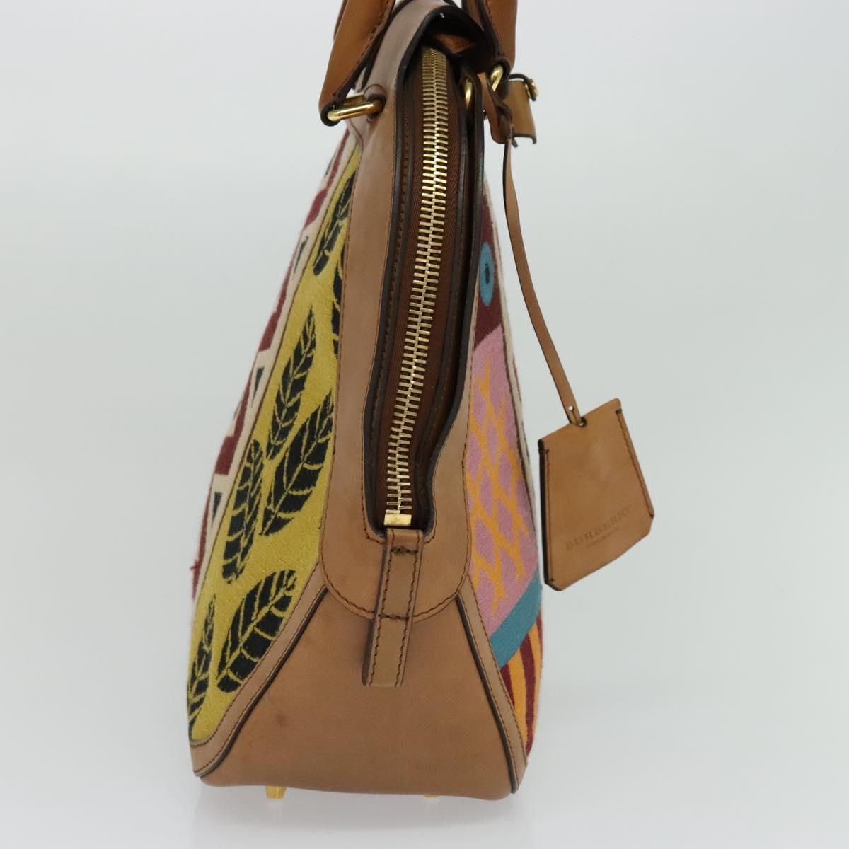 Burberry Prorsum Multicolour Canvas Handbag (Pre-Owned)