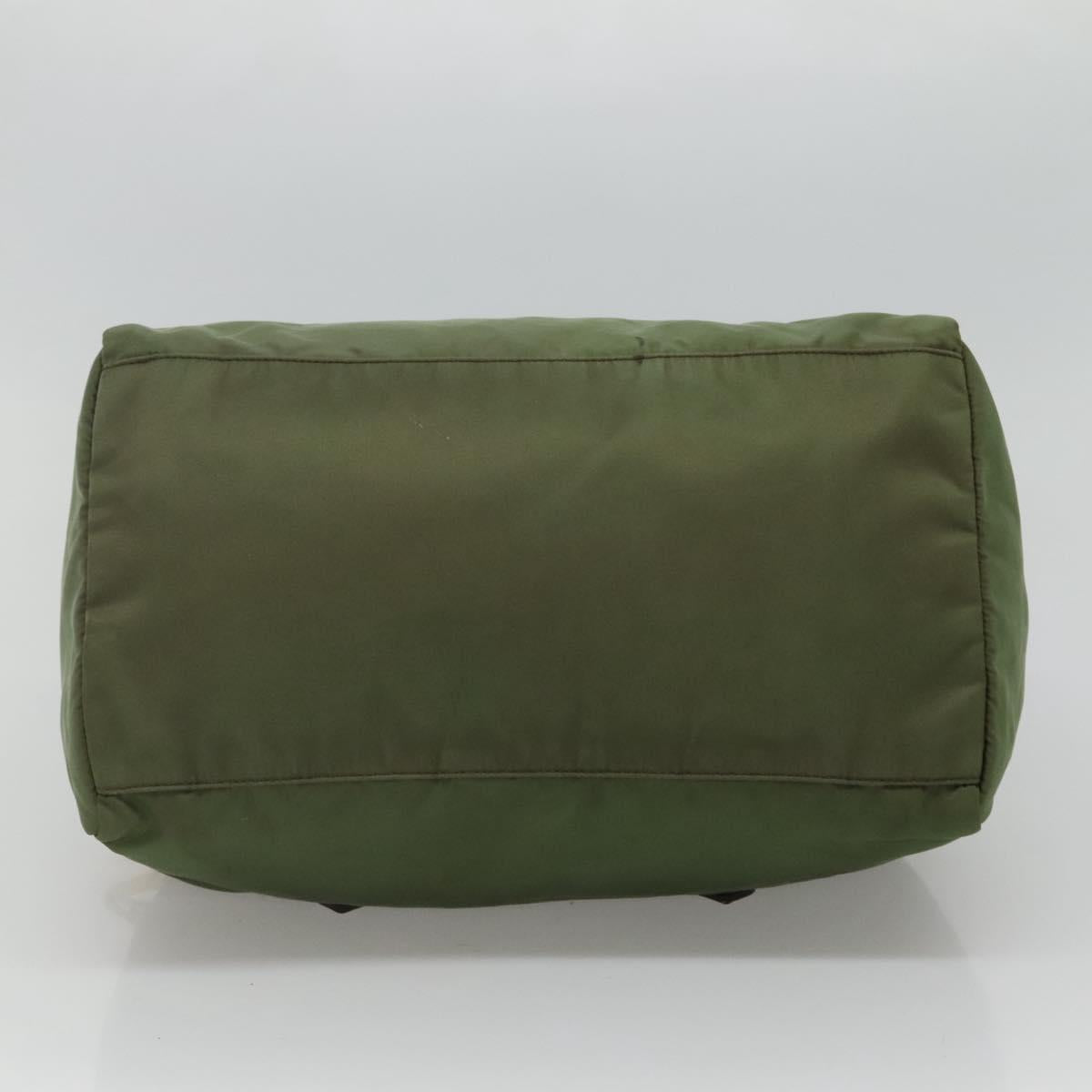 Prada Re-Nylon Green Synthetic Handbag (Pre-Owned)