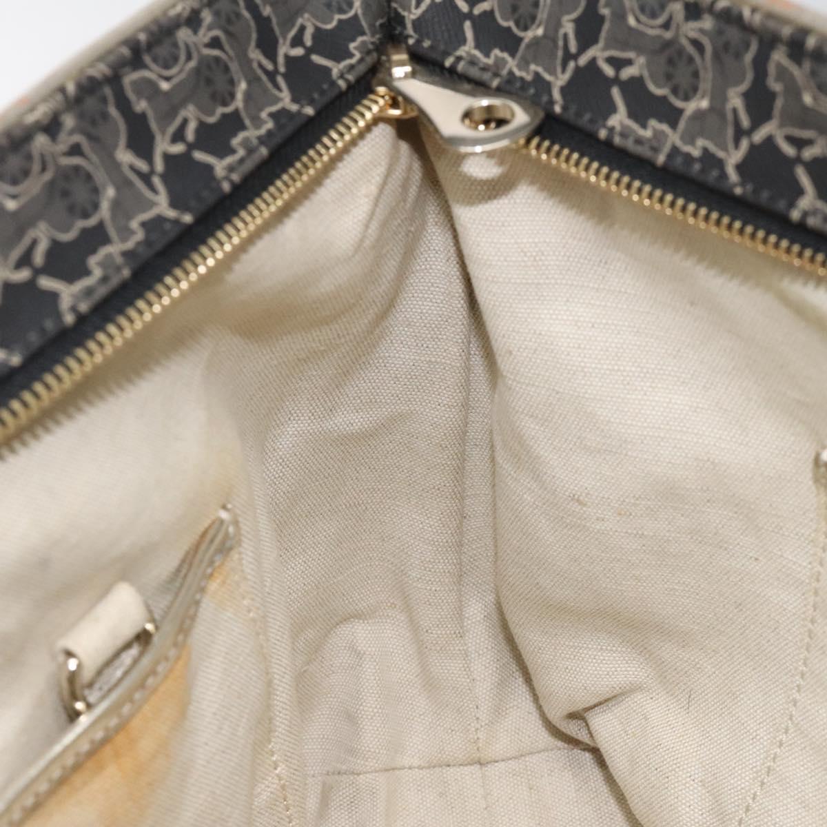 Céline Carriage Black Canvas Tote Bag (Pre-Owned)