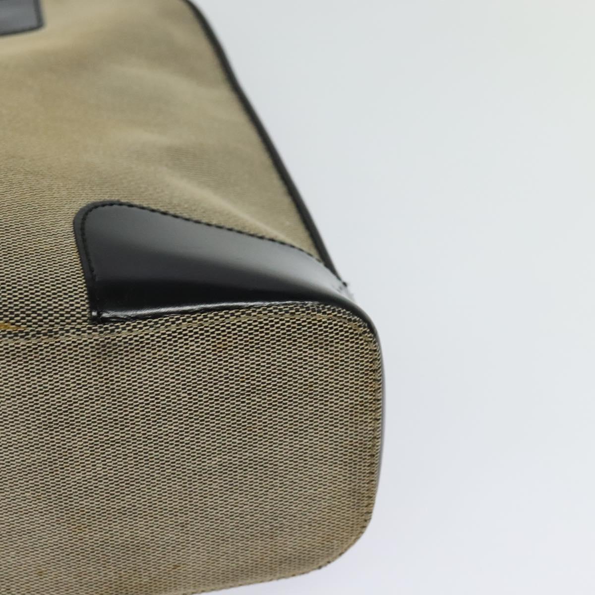 Gucci Grey Canvas Tote Bag (Pre-Owned)