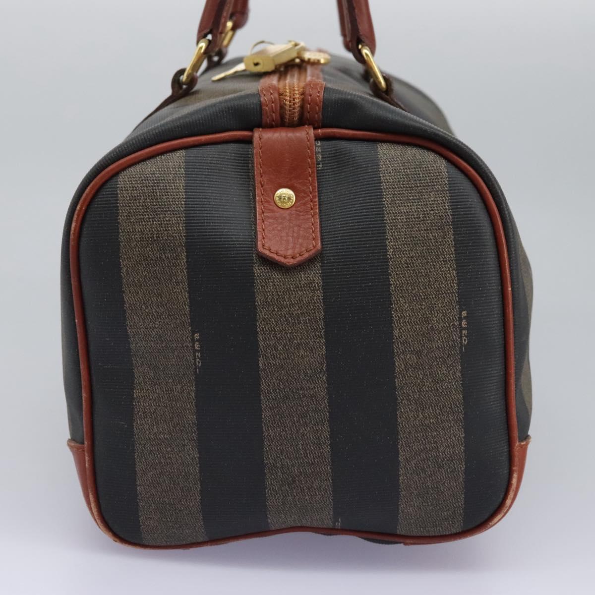 Fendi Pecan Multicolour Canvas Handbag (Pre-Owned)