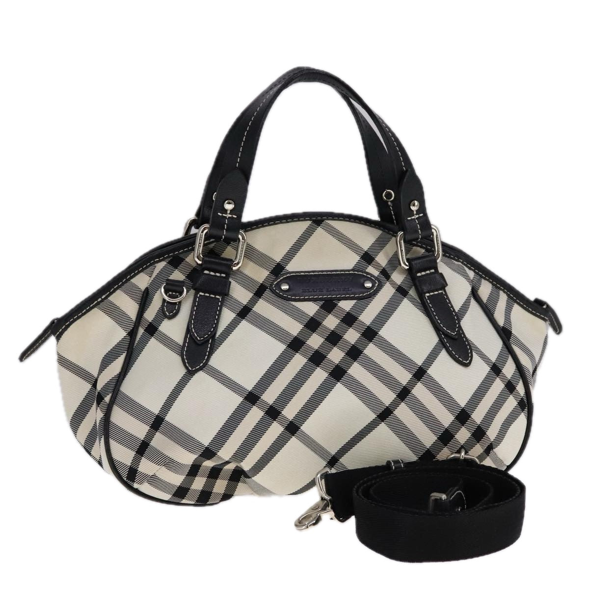 Burberry Blue Label White Synthetic Handbag (Pre-Owned)