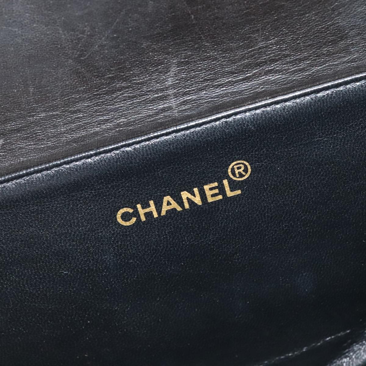 Chanel Timeless/Classique Black Leather Handbag (Pre-Owned)