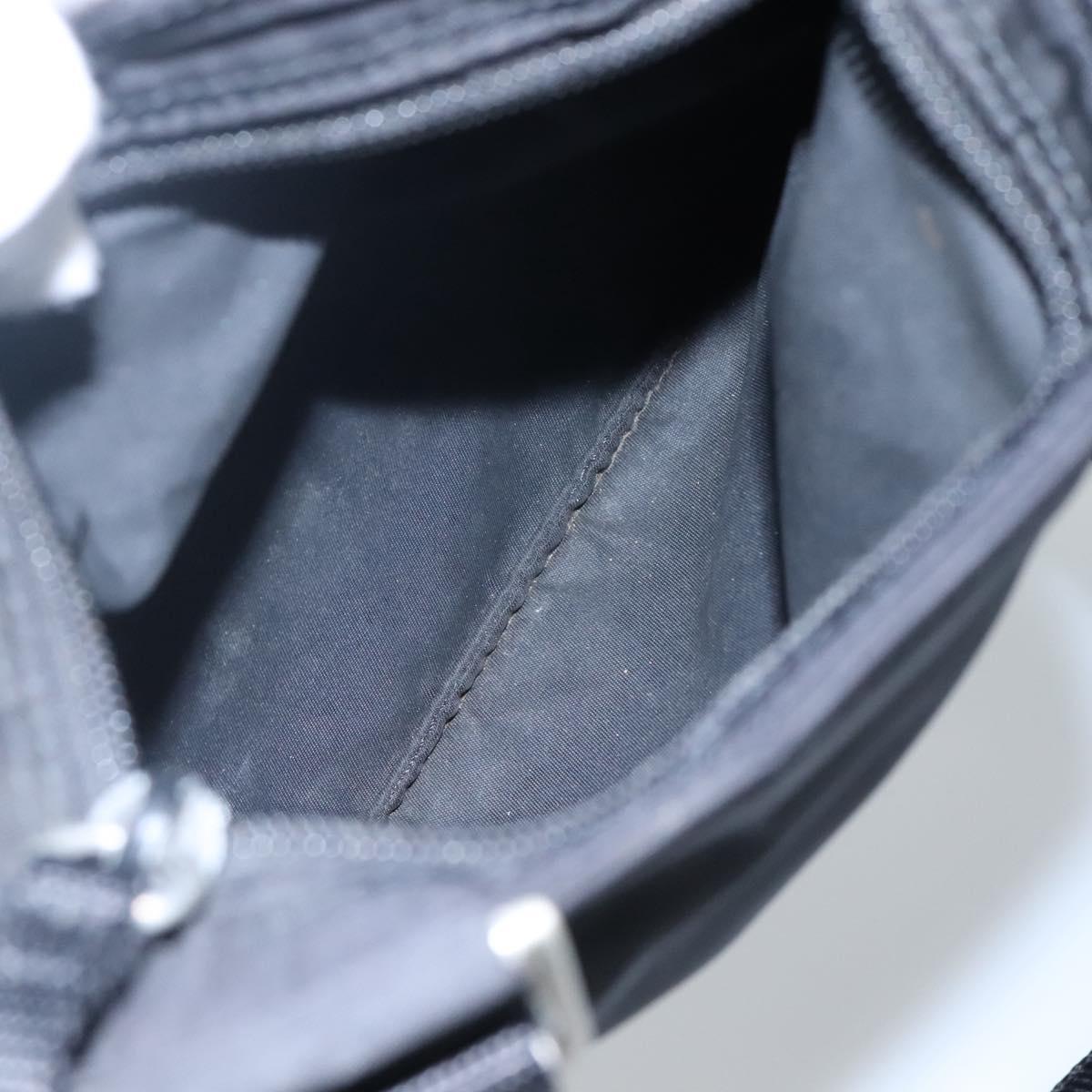 Prada Tessuto Black Synthetic Shoulder Bag (Pre-Owned)