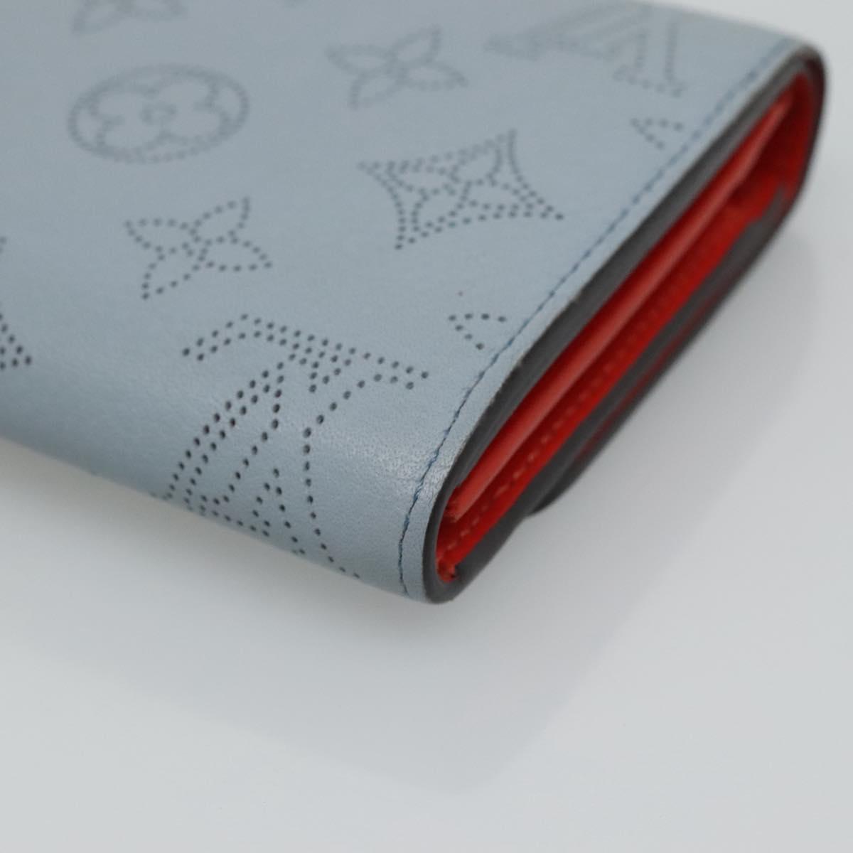 Louis Vuitton Iris Blue Leather Wallet (Pre-Owned)
