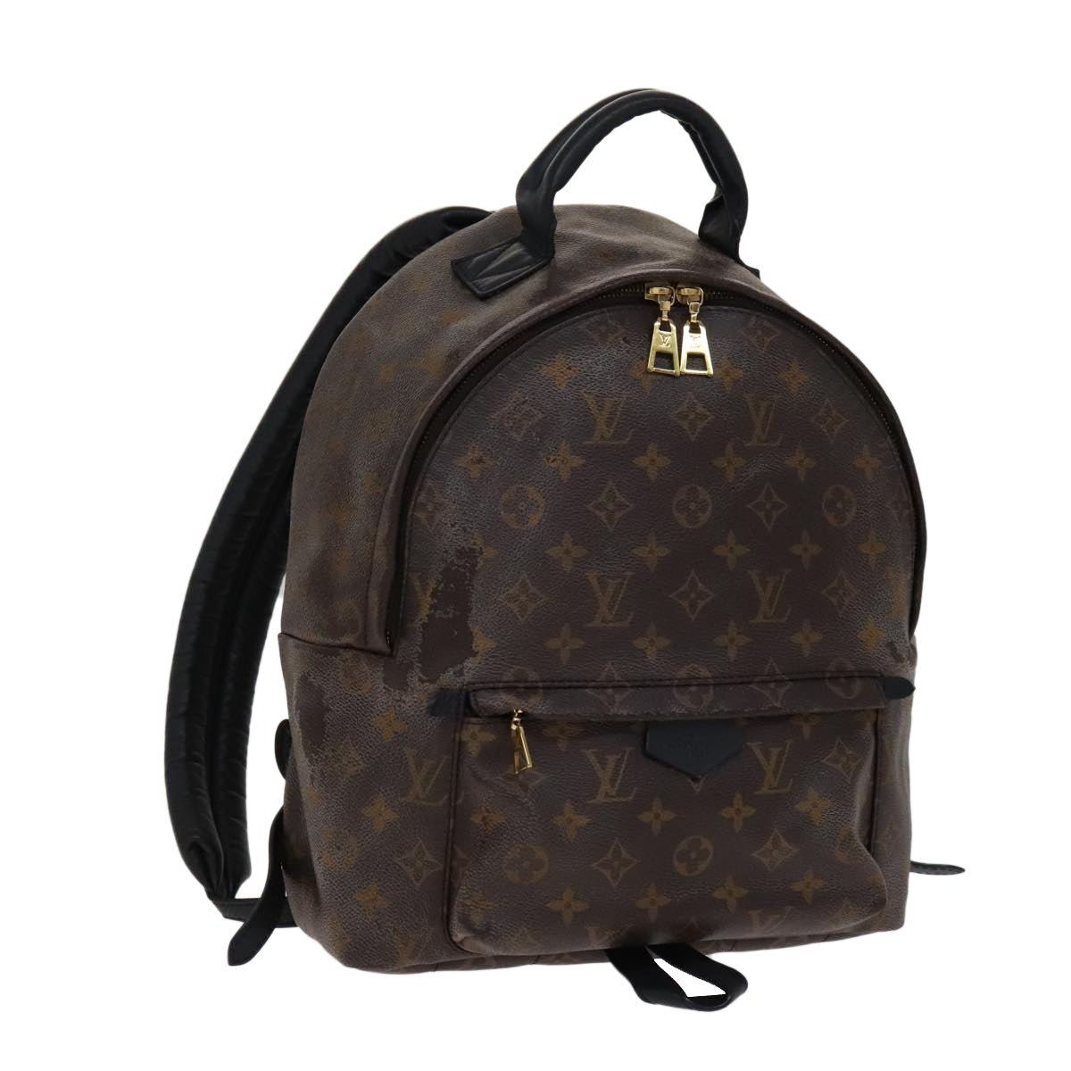 Louis Vuitton Palm Springs Mm Brown Canvas Backpack Bag (Pre-Owned)
