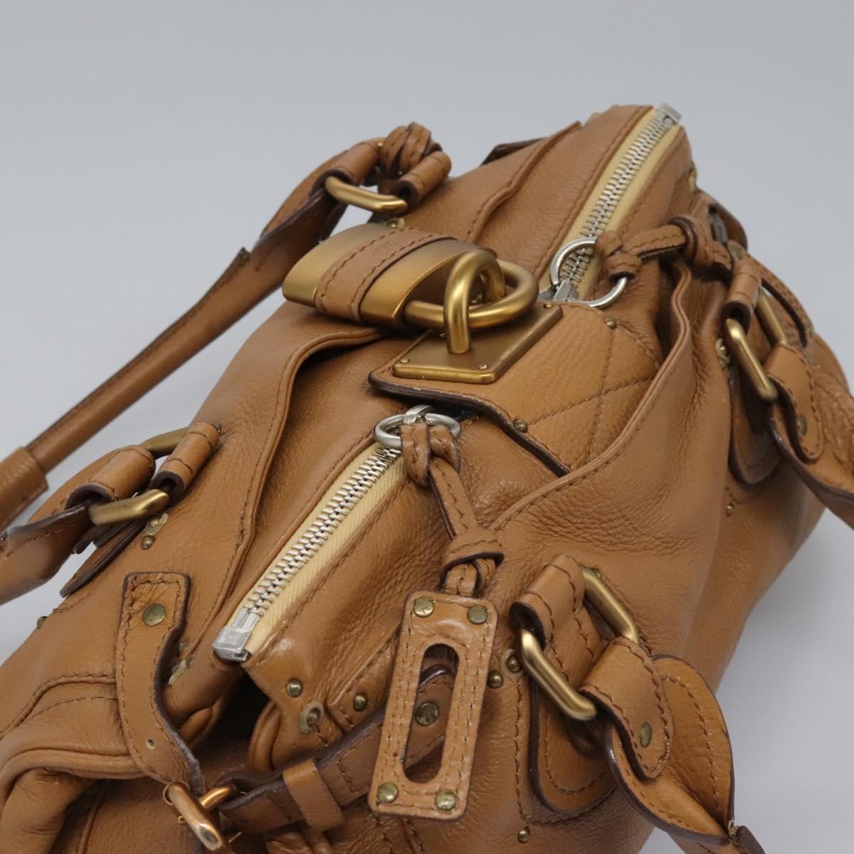 Chloé Paddington Brown Leather Handbag (Pre-Owned)