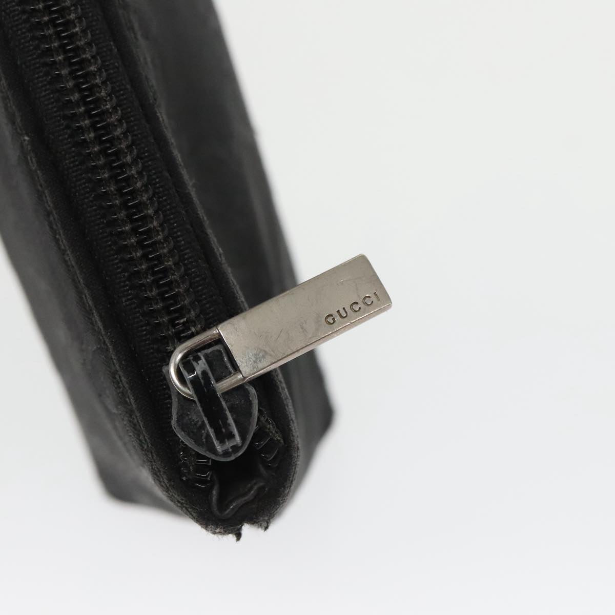 Gucci Black Canvas Clutch Bag (Pre-Owned)