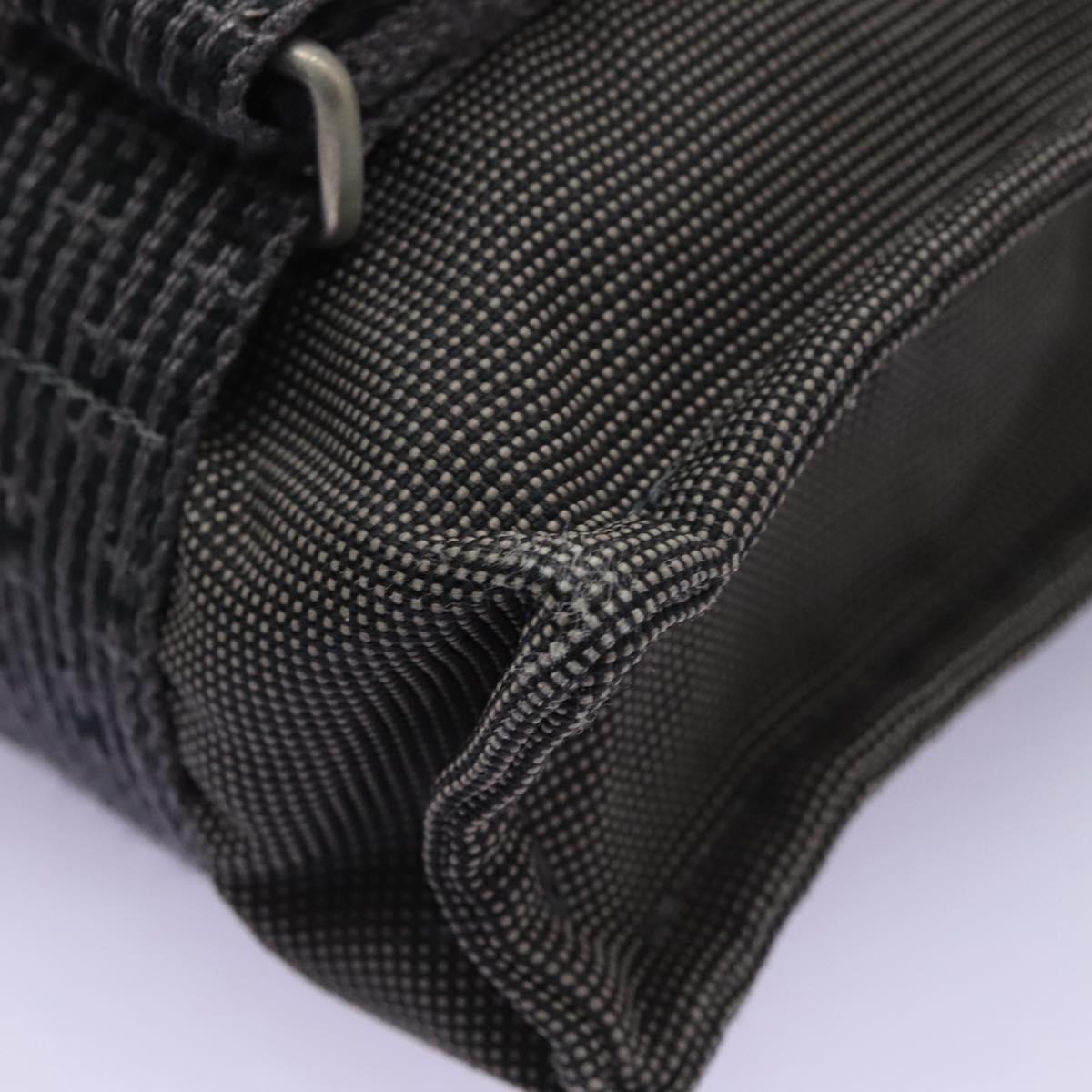 Hermès Herline Grey Canvas Backpack Bag (Pre-Owned)
