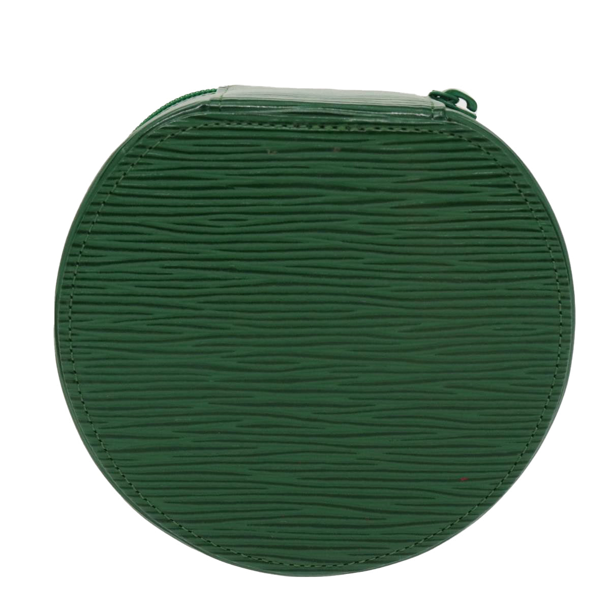 Louis Vuitton Ecrin Green Leather Clutch Bag (Pre-Owned)