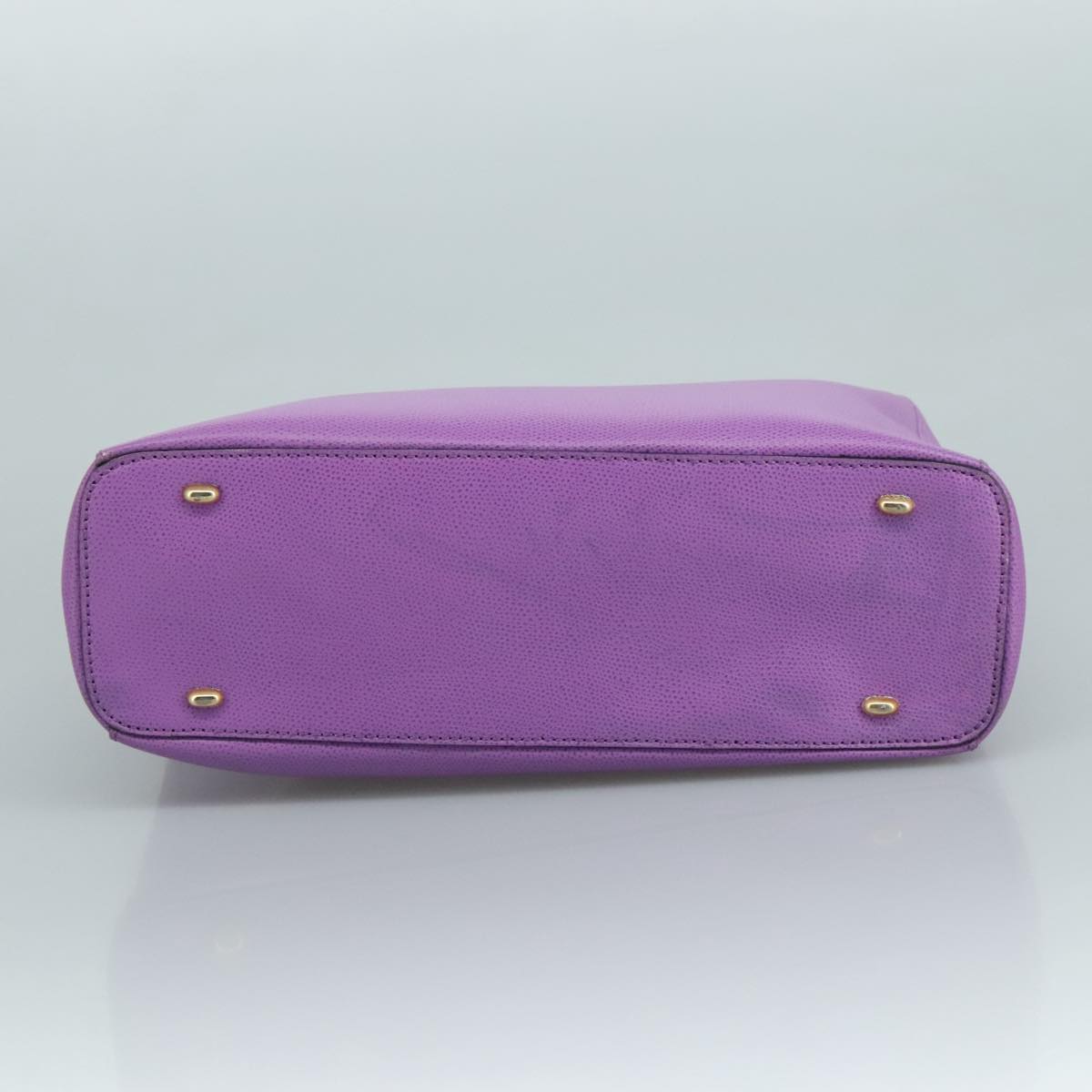 Céline Purple Leather Tote Bag (Pre-Owned)