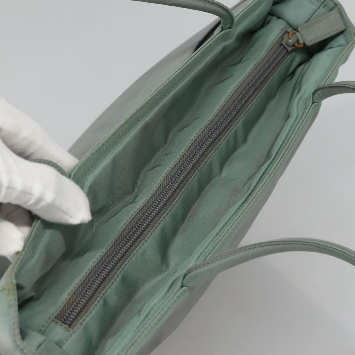 Prada Re-Nylon Grey Synthetic Tote Bag (Pre-Owned)
