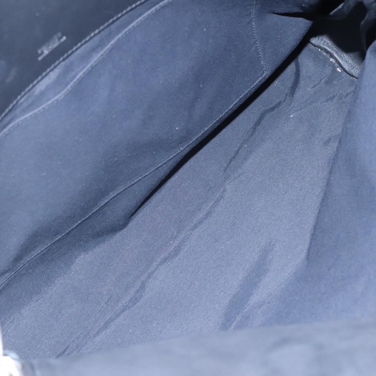 Hermès Heeboo Black Canvas Handbag (Pre-Owned)
