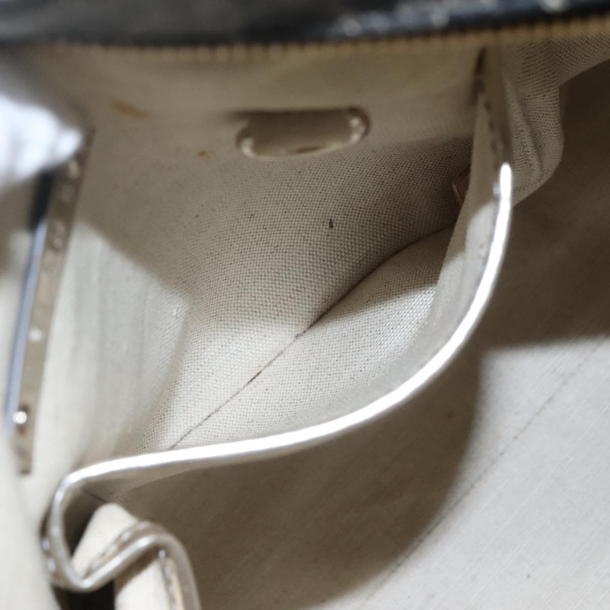 Céline Horse Carriage Black Canvas Tote Bag (Pre-Owned)