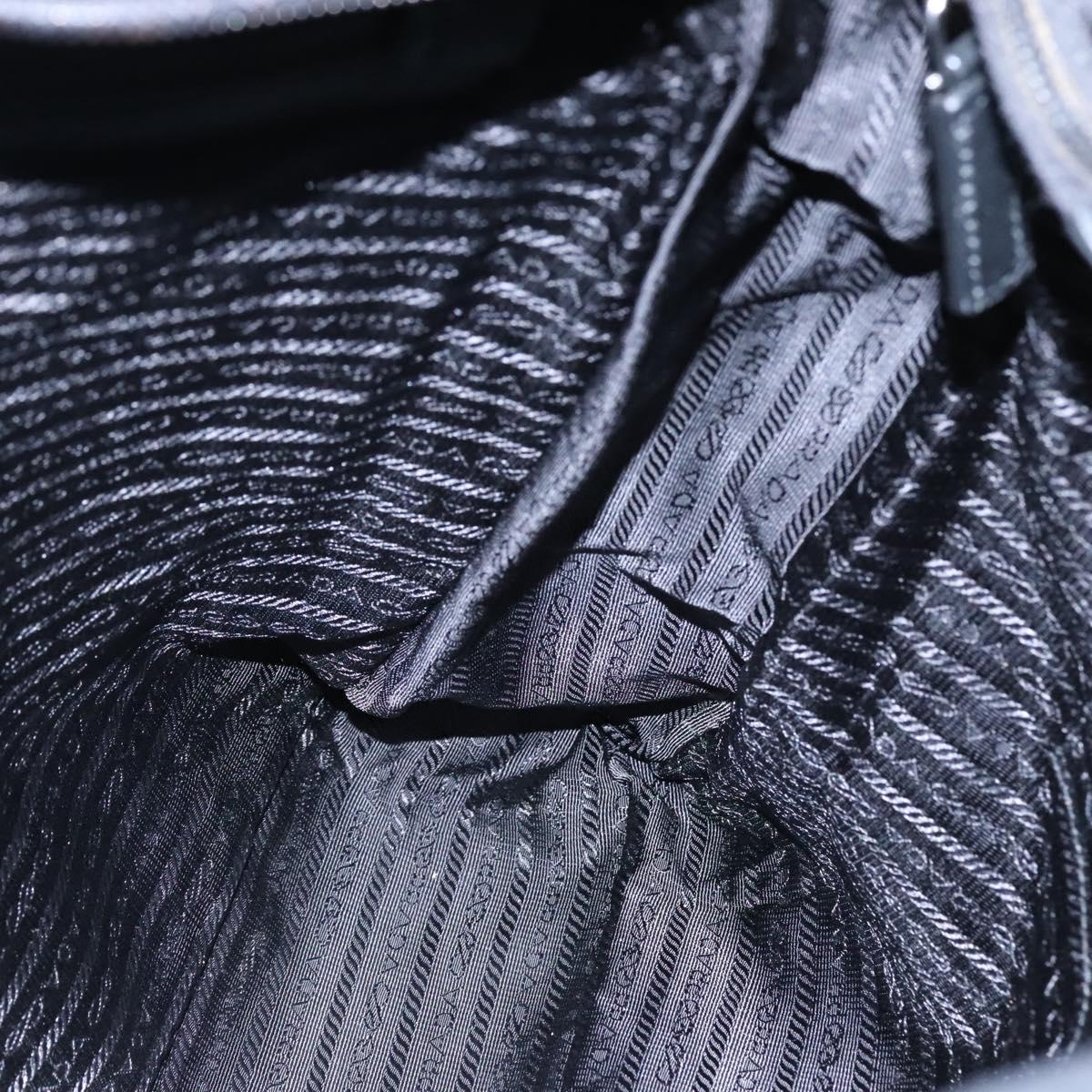 Prada Black Leather Tote Bag (Pre-Owned)