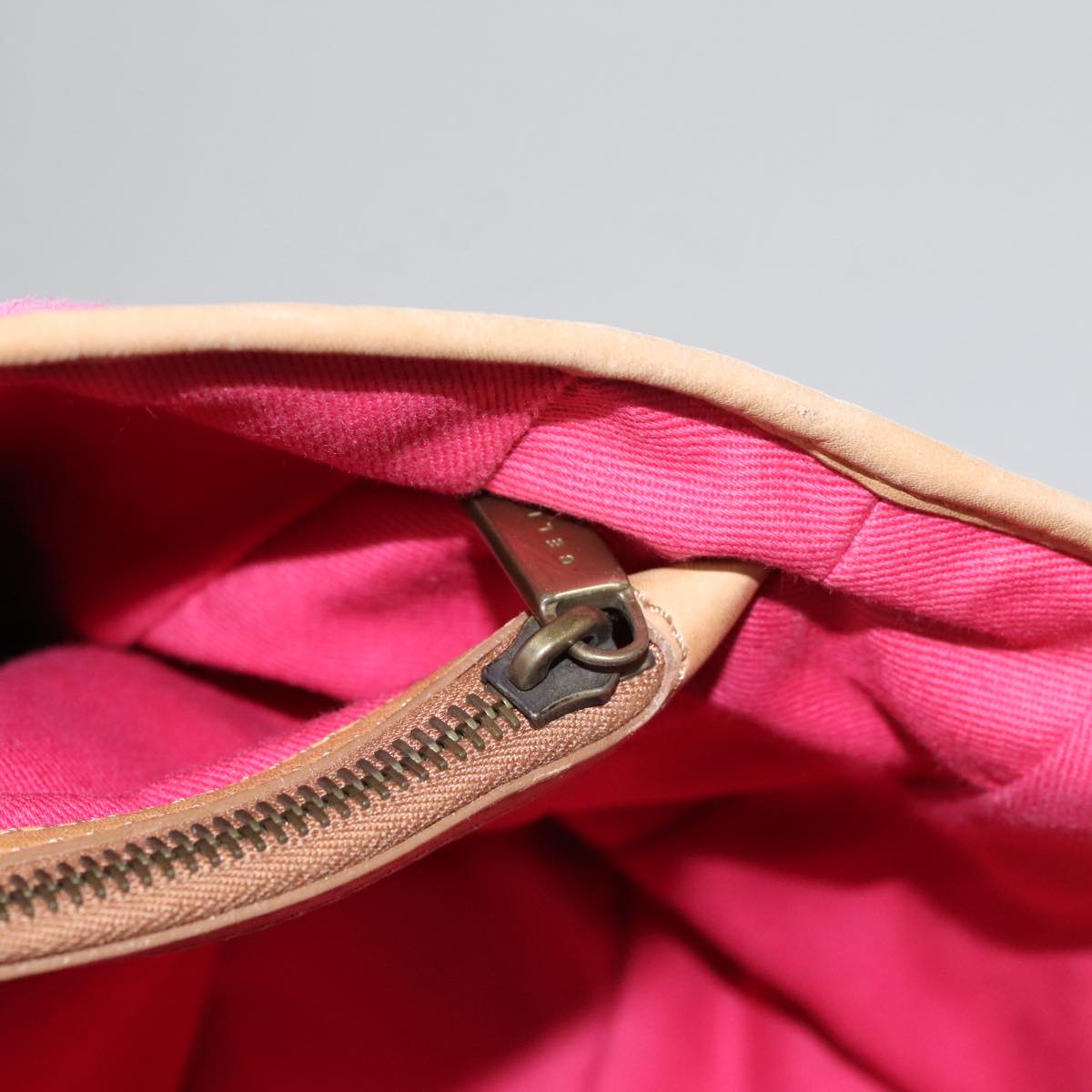 Céline Boogie Pink Canvas Handbag (Pre-Owned)