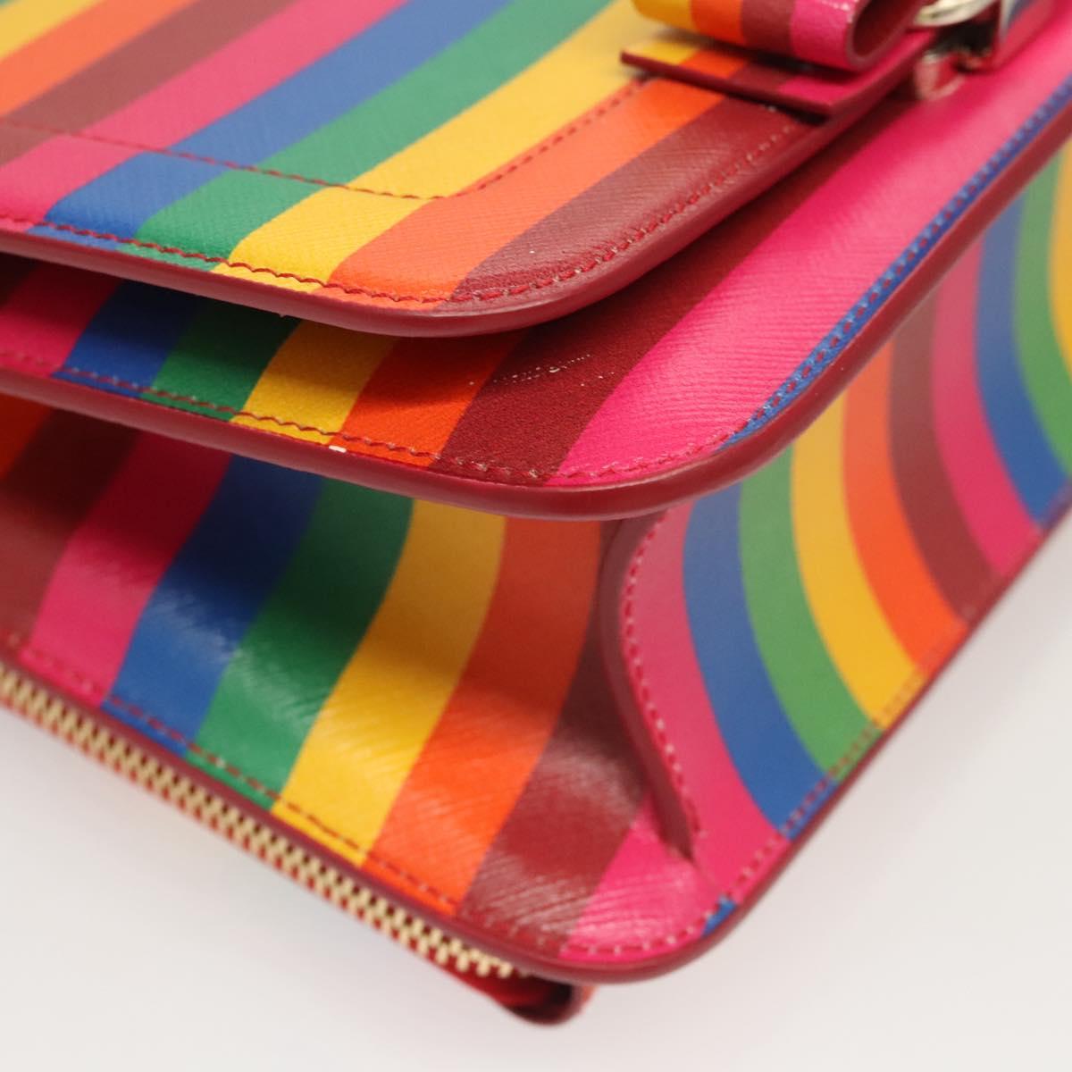 Salvatore Ferragamo Vara Multicolour Leather Shoulder Bag (Pre-Owned)