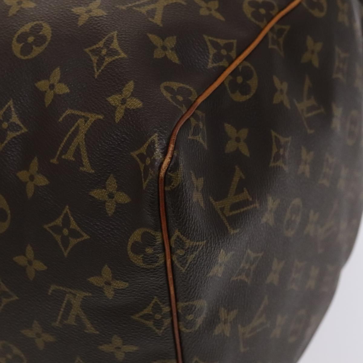 Louis Vuitton Keepall 55 Brown Canvas Travel Bag (Pre-Owned)