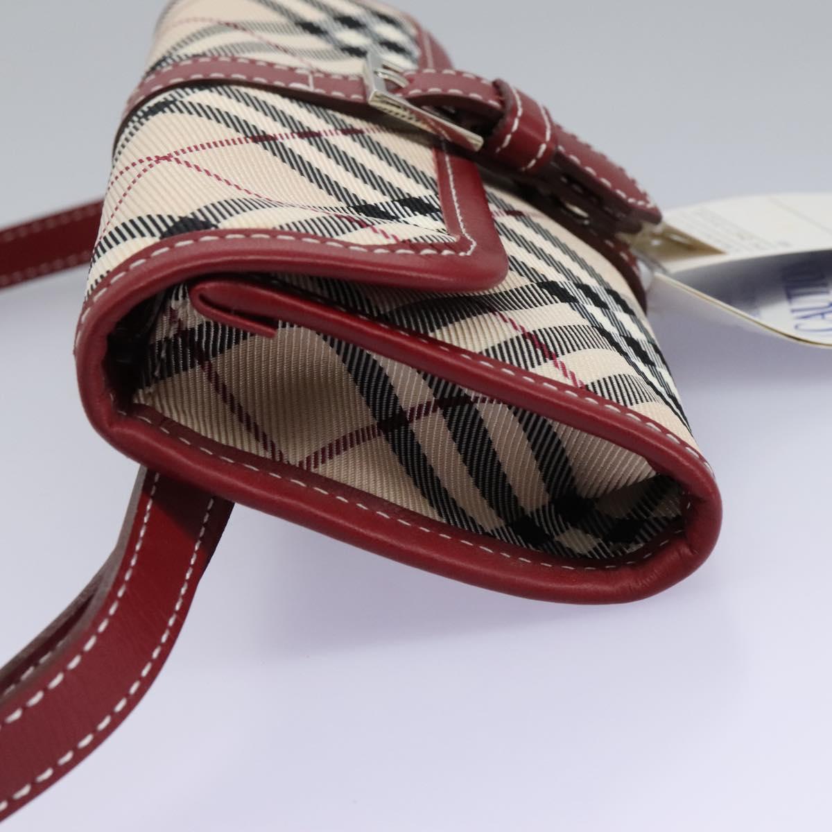 Burberry Blue Label Beige Canvas Shoulder Bag (Pre-Owned)