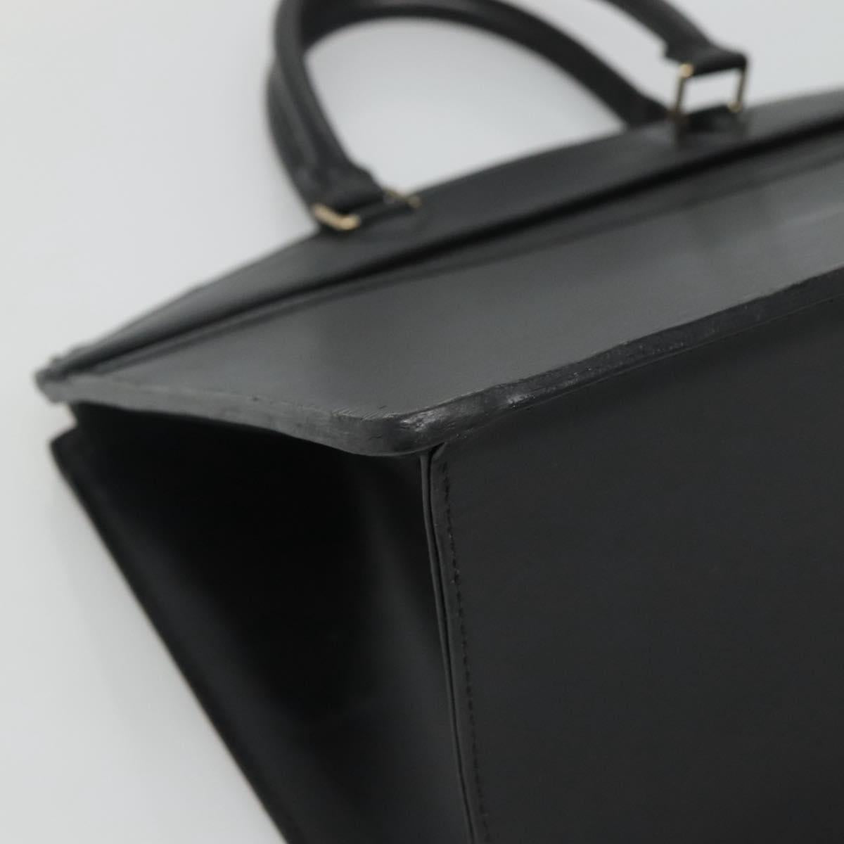 Louis Vuitton Riviera Black Leather Handbag (Pre-Owned)