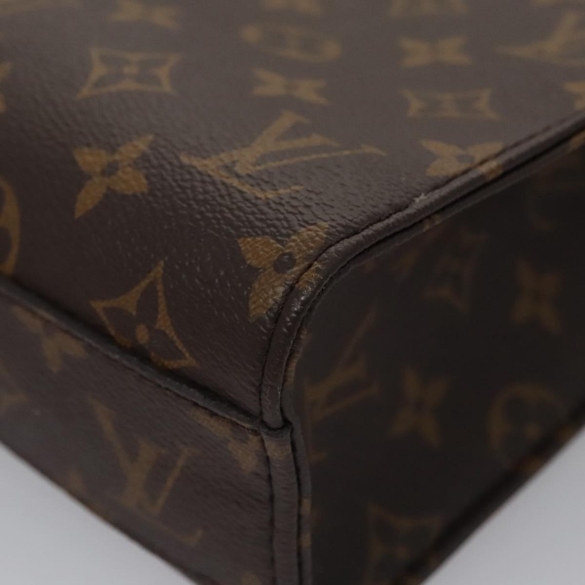 Louis Vuitton Plat Brown Canvas Handbag (Pre-Owned)