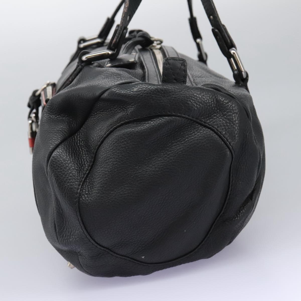 Chloé Paddington Black Leather Travel Bag (Pre-Owned)