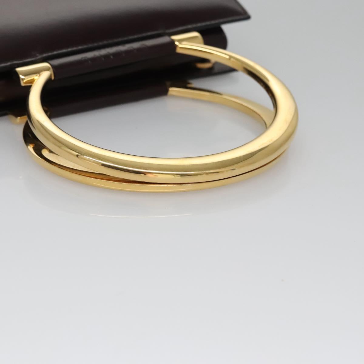Céline Vintage Brown Leather Handbag (Pre-Owned)
