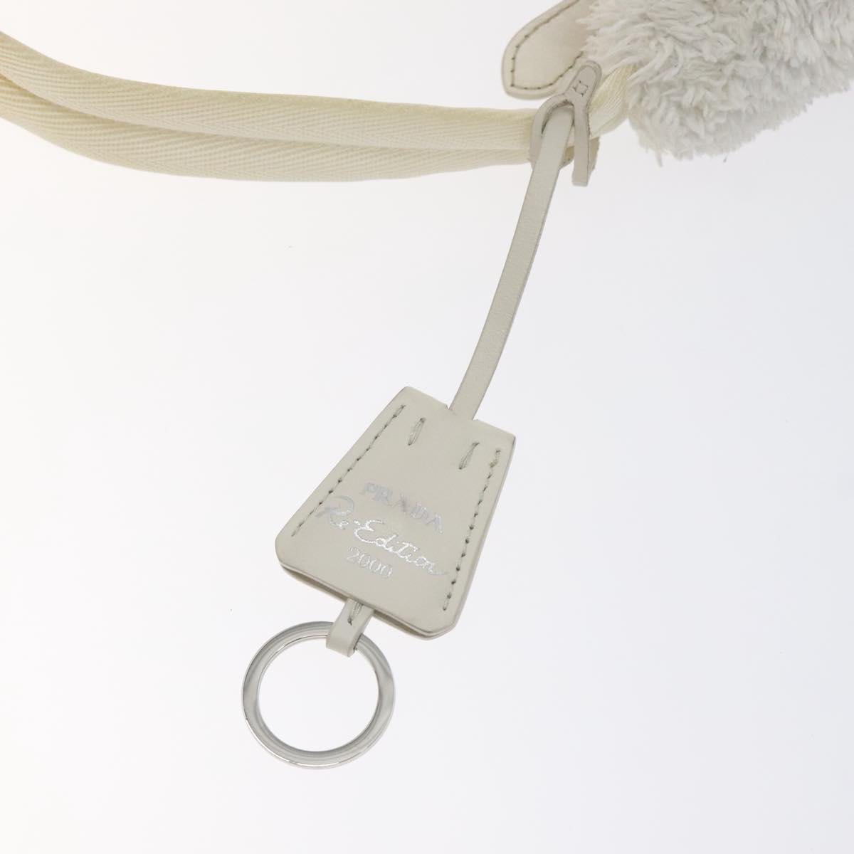 Prada Re-Edition White Synthetic Handbag (Pre-Owned)