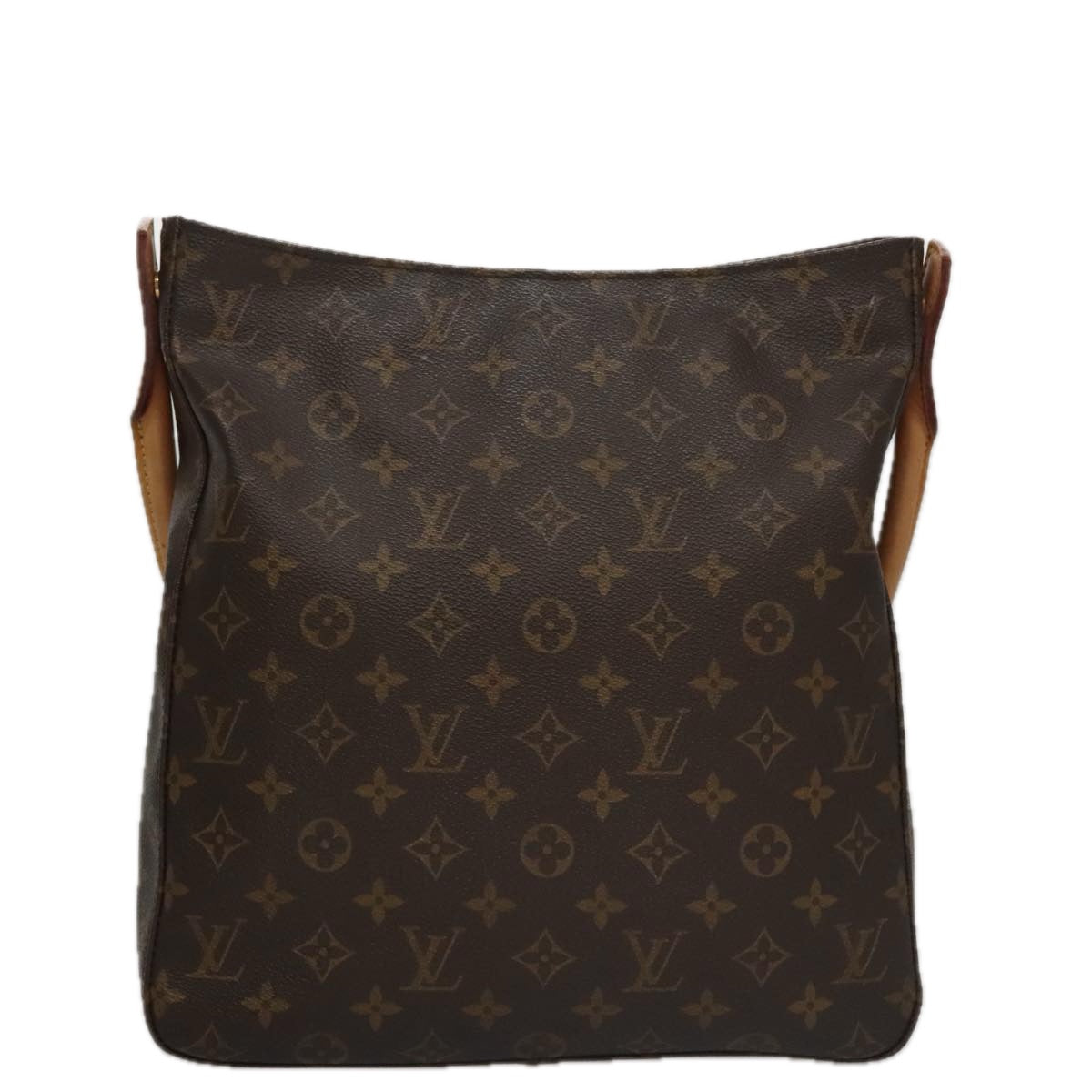 Louis Vuitton Looping Gm Brown Canvas Shoulder Bag (Pre-Owned)