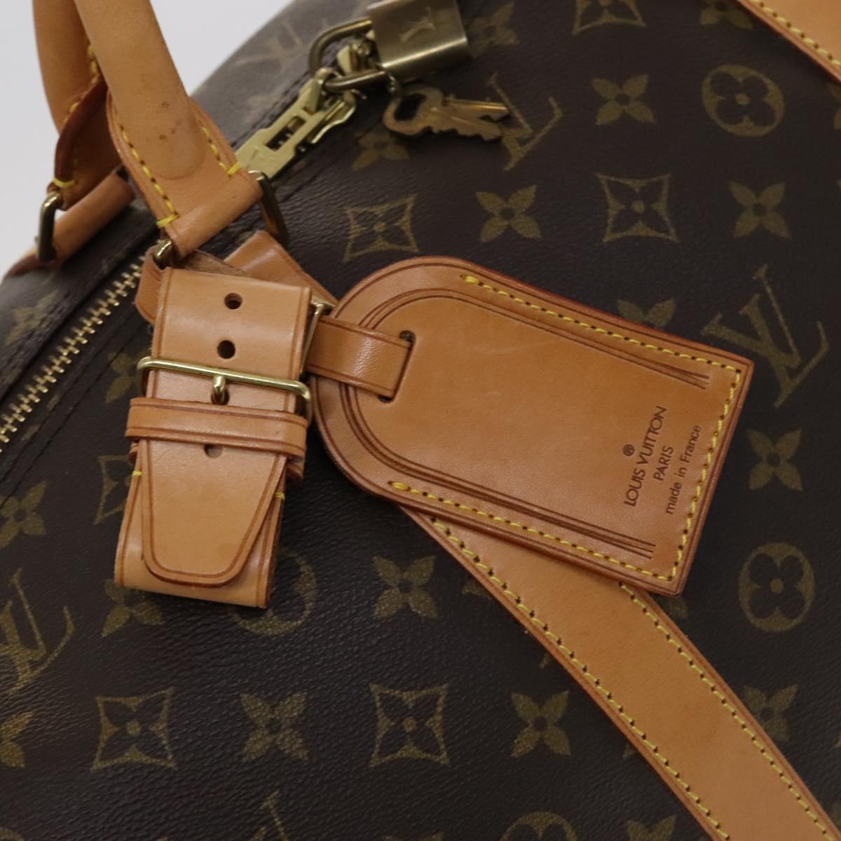 Louis Vuitton Keepall 60 Brown Canvas Travel Bag (Pre-Owned)