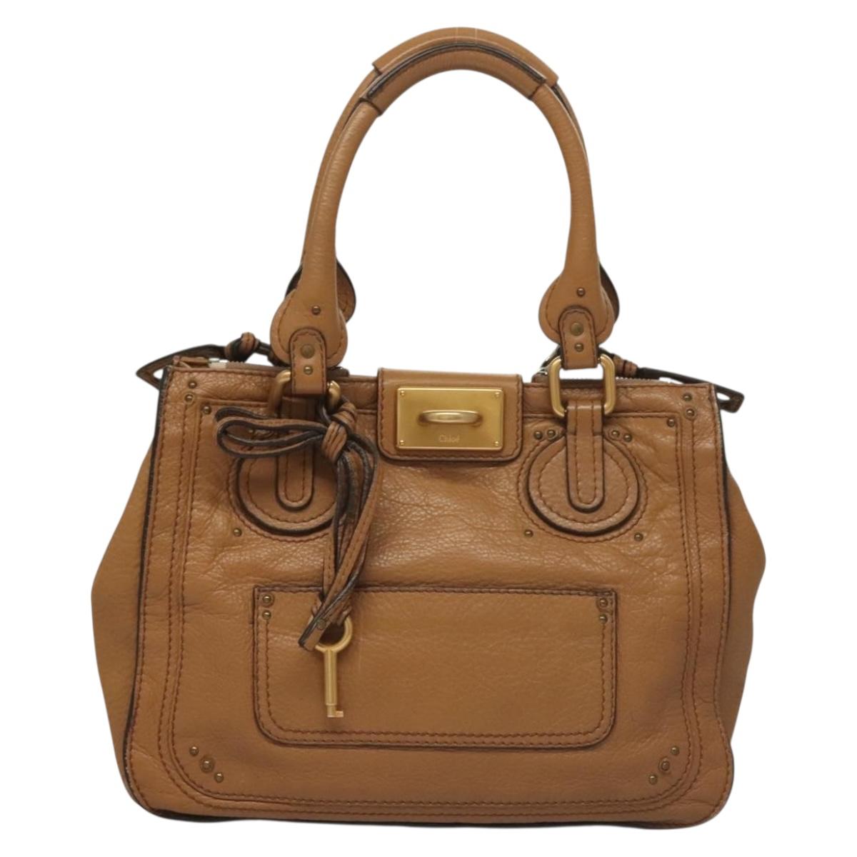 Chloé Paddington Brown Leather Handbag (Pre-Owned)