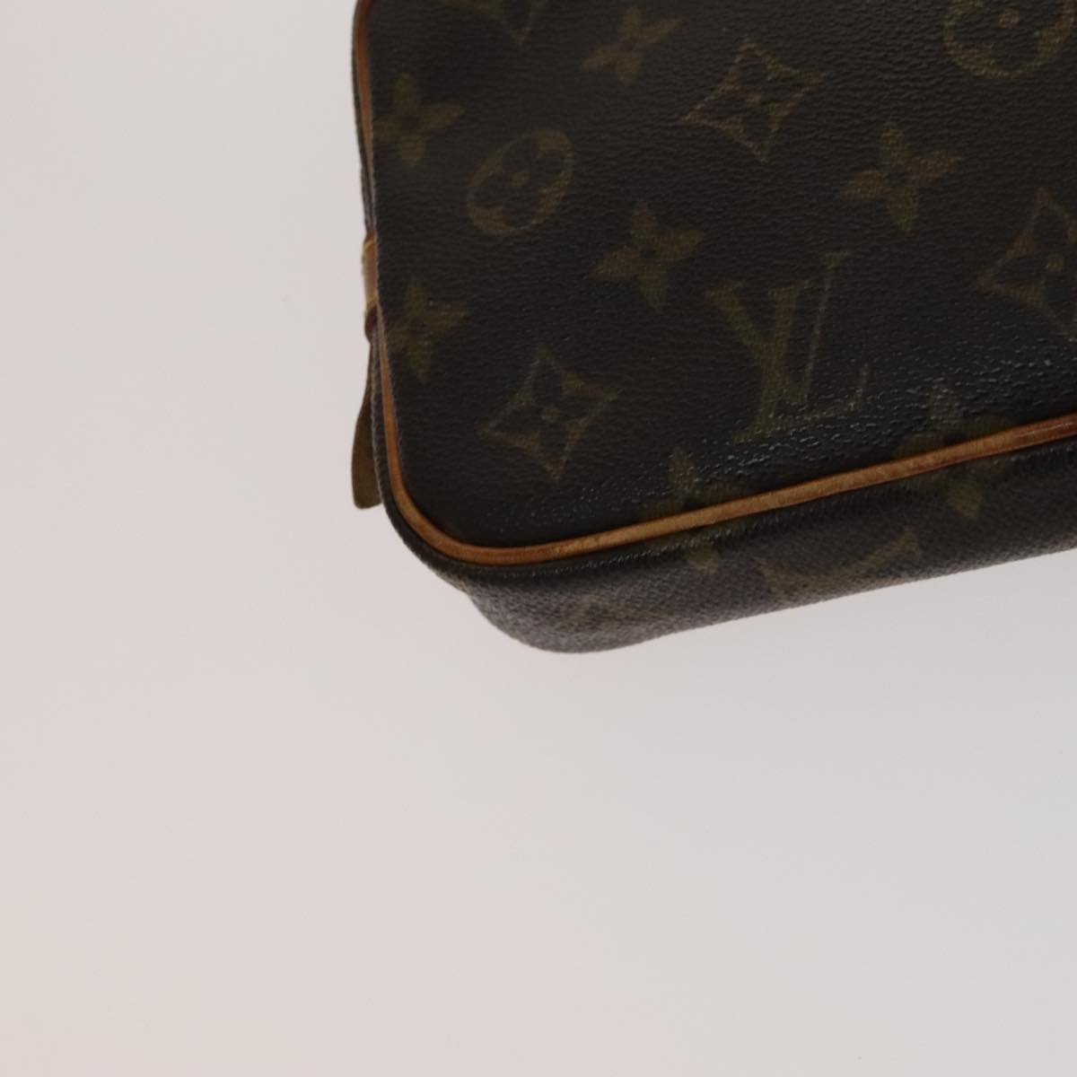 Louis Vuitton Marly Brown Canvas Shoulder Bag (Pre-Owned)