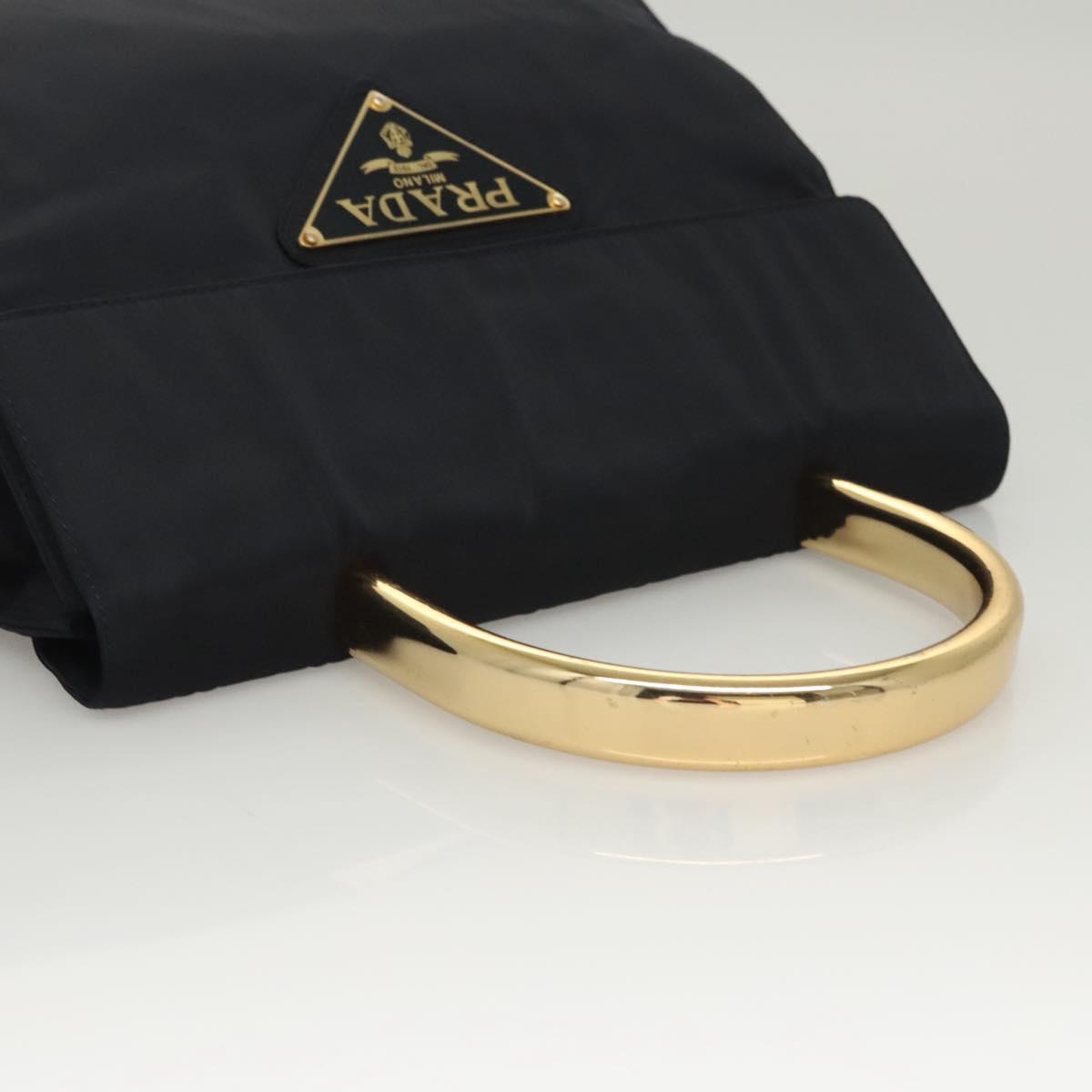 Prada Navy Nylon Handbag (Pre-Owned)