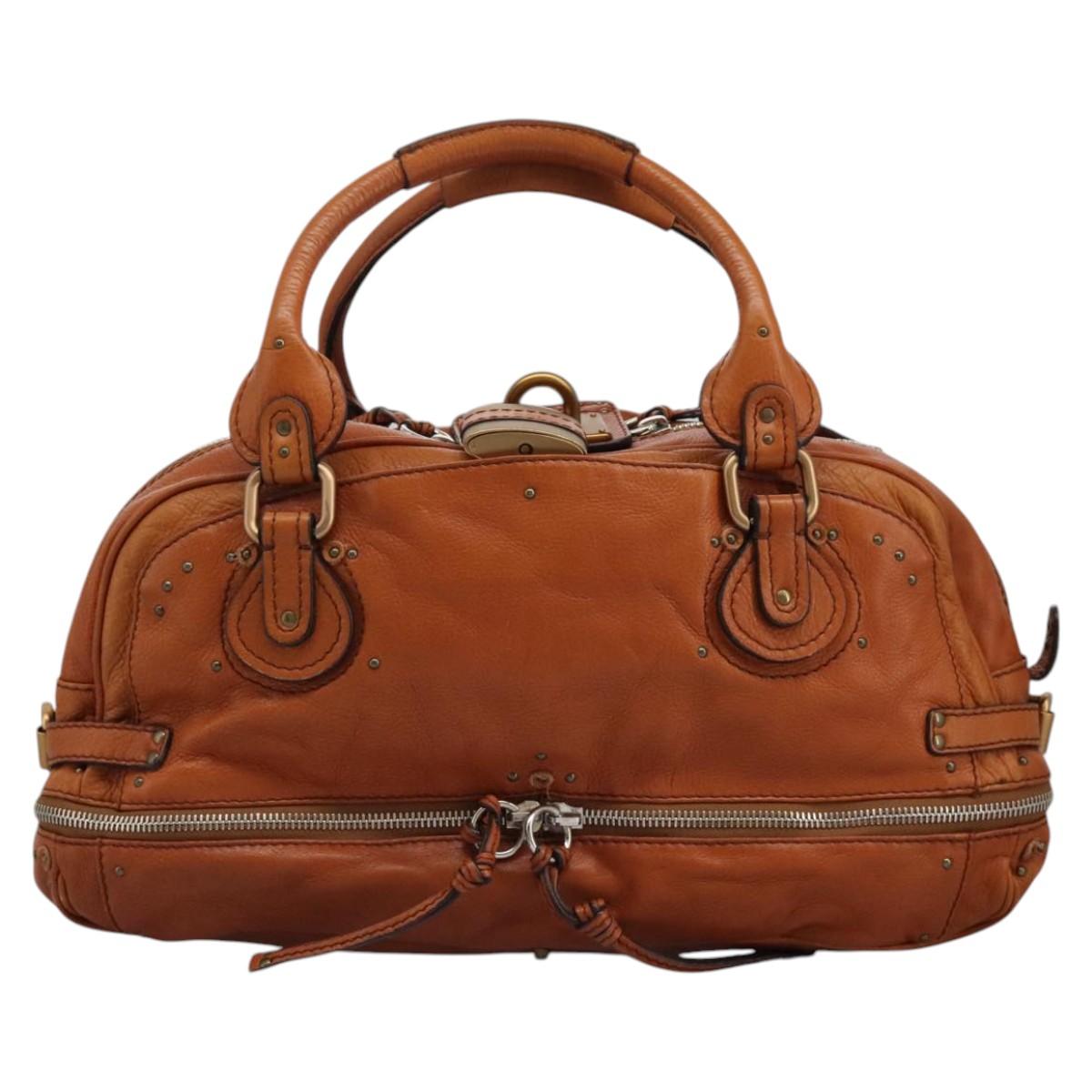 Chloé Paddington Brown Leather Handbag (Pre-Owned)