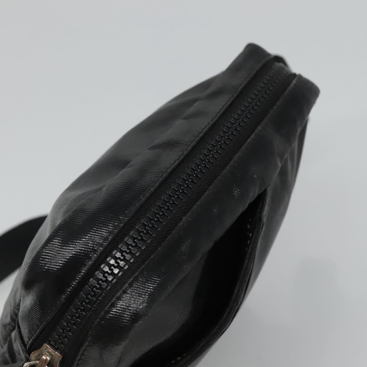Chanel Sport Line Black Canvas Shoulder Bag (Pre-Owned)