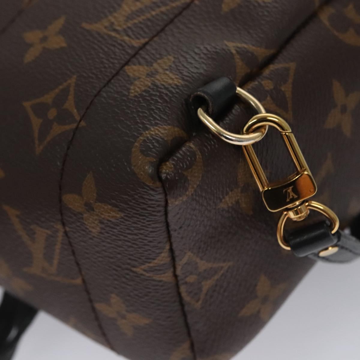 Louis Vuitton Palm Springs Brown Canvas Backpack Bag (Pre-Owned)