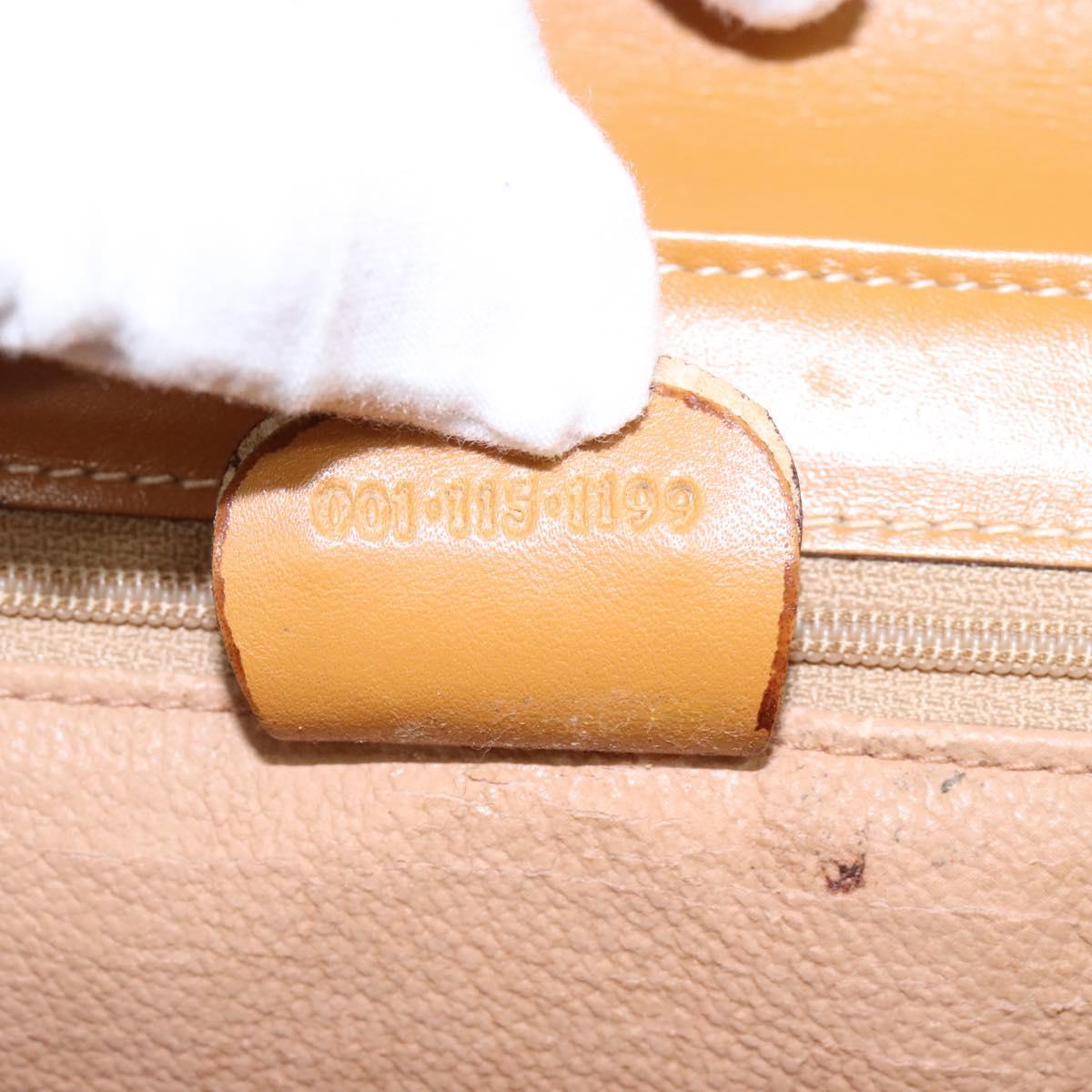 Gucci Micro Small Gg Canvas Beige Canvas Shoulder Bag (Pre-Owned)