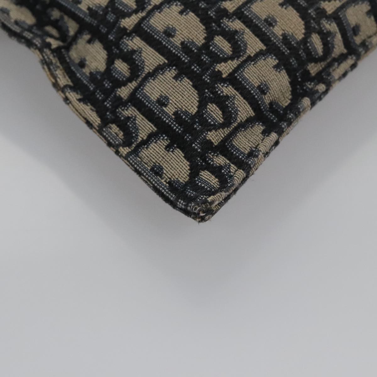 Dior Trotter Navy Canvas Clutch Bag (Pre-Owned)