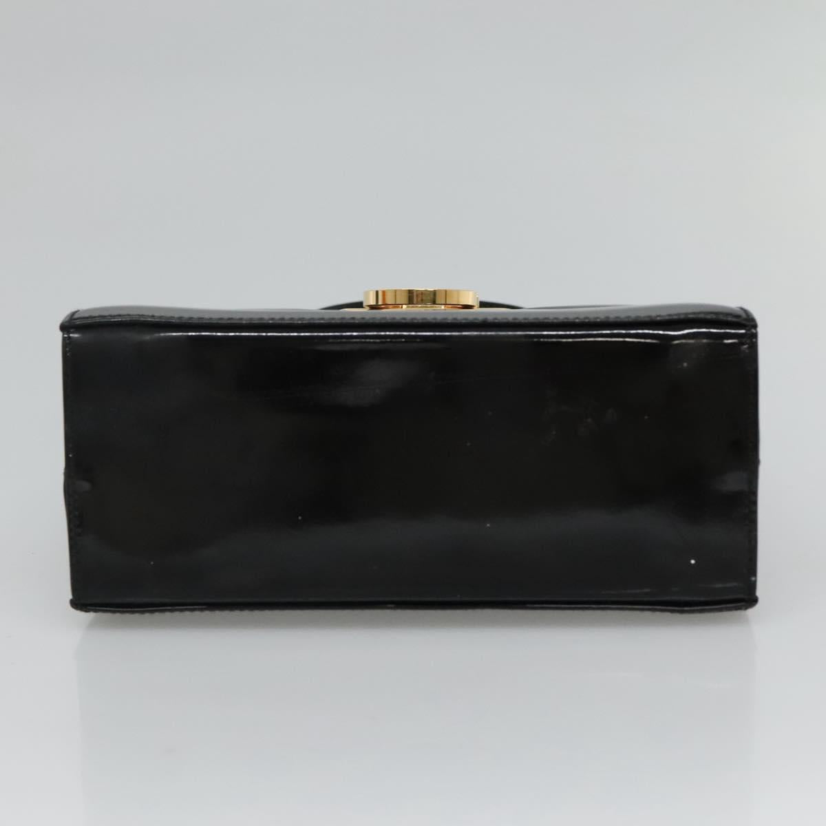 Salvatore Ferragamo Gancini Black Ceramic Handbag (Pre-Owned)